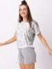 Piżama Key LNS 544 A25 Wiskoza kr/r S-XL